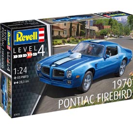 Revell 1970 Pontiac Firebird Modellező készlet Autó 1:24, 73 darabos