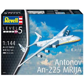 Revell Antonov An-225 Mrija Modellező készlet Repülőgép 1:144, 203 darabos