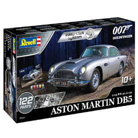 Revell Aston Martin DB5 James Bond 007 Goldfinger Autómodell készlet 1:72, 122 darabos