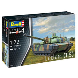 Revell Leclerc T5 Tankmodell készlet 1:72, 137 darabos