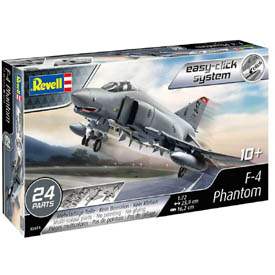 Revell McDonnell Douglas F-4 Phantom II Modellező készlet Repülőgép 1:72, 24 darabos