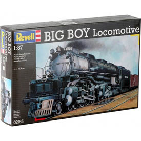 Revell Big Boy gőzmozdony Modellező készlet 1:87, 87 darabos