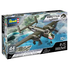 Revell North American B-25 Mitchell Modellező készlet Repülőgép 1:72, 44 darabos